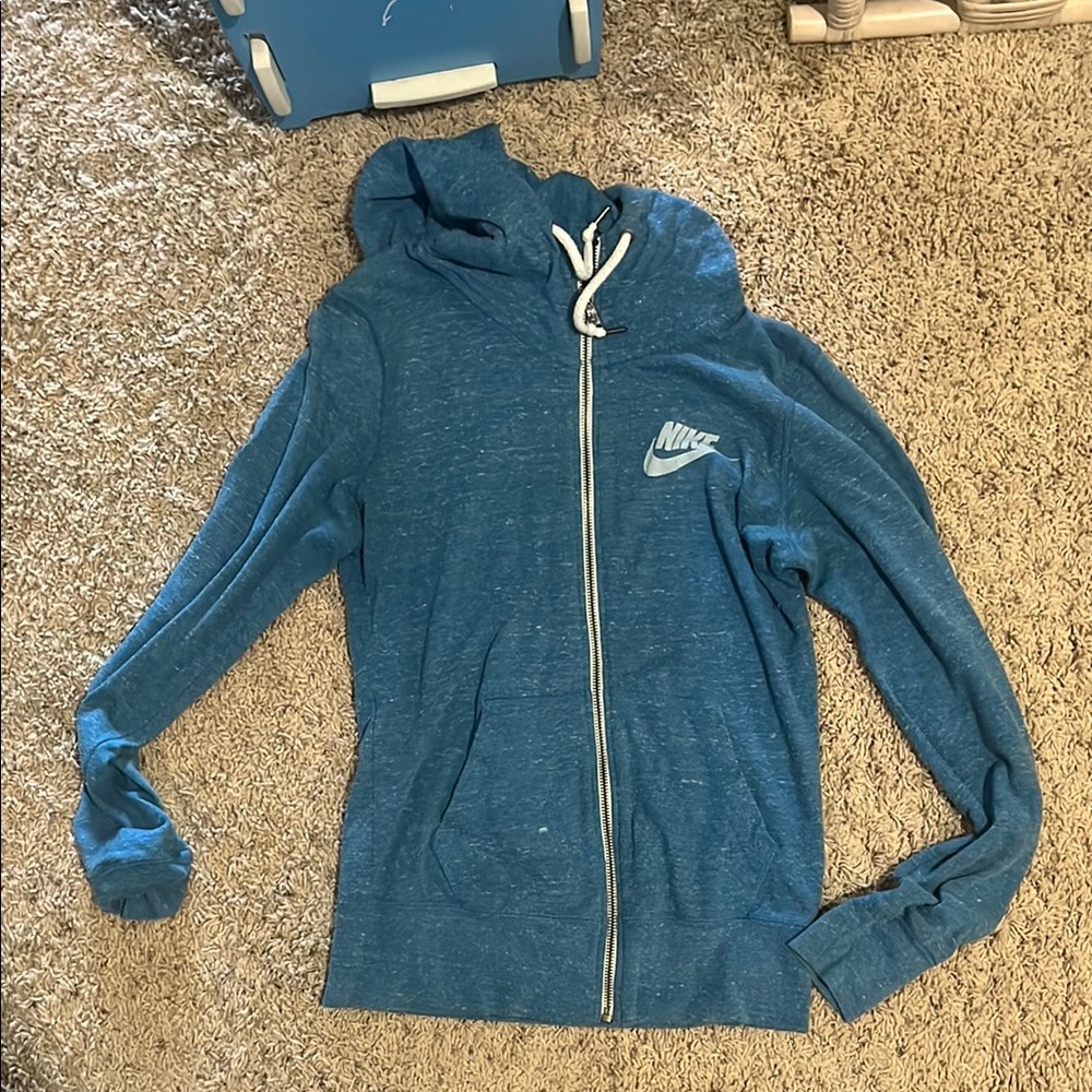 Nike Blue Zip Up